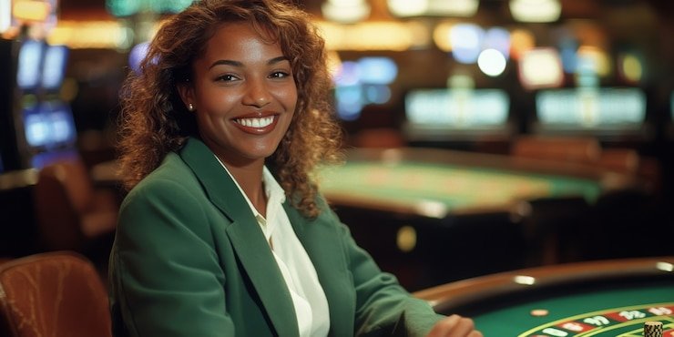 Roulette dengan antarmuka intuitif Permainan Roulette dengan antarmuka taruhan yang intuitif